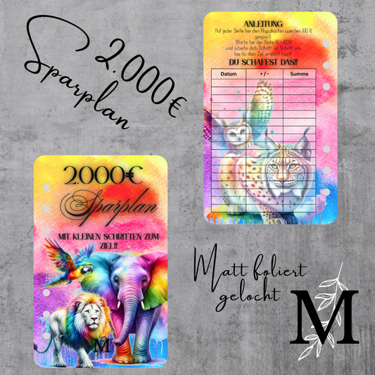 2.000 Euro Sparplan
