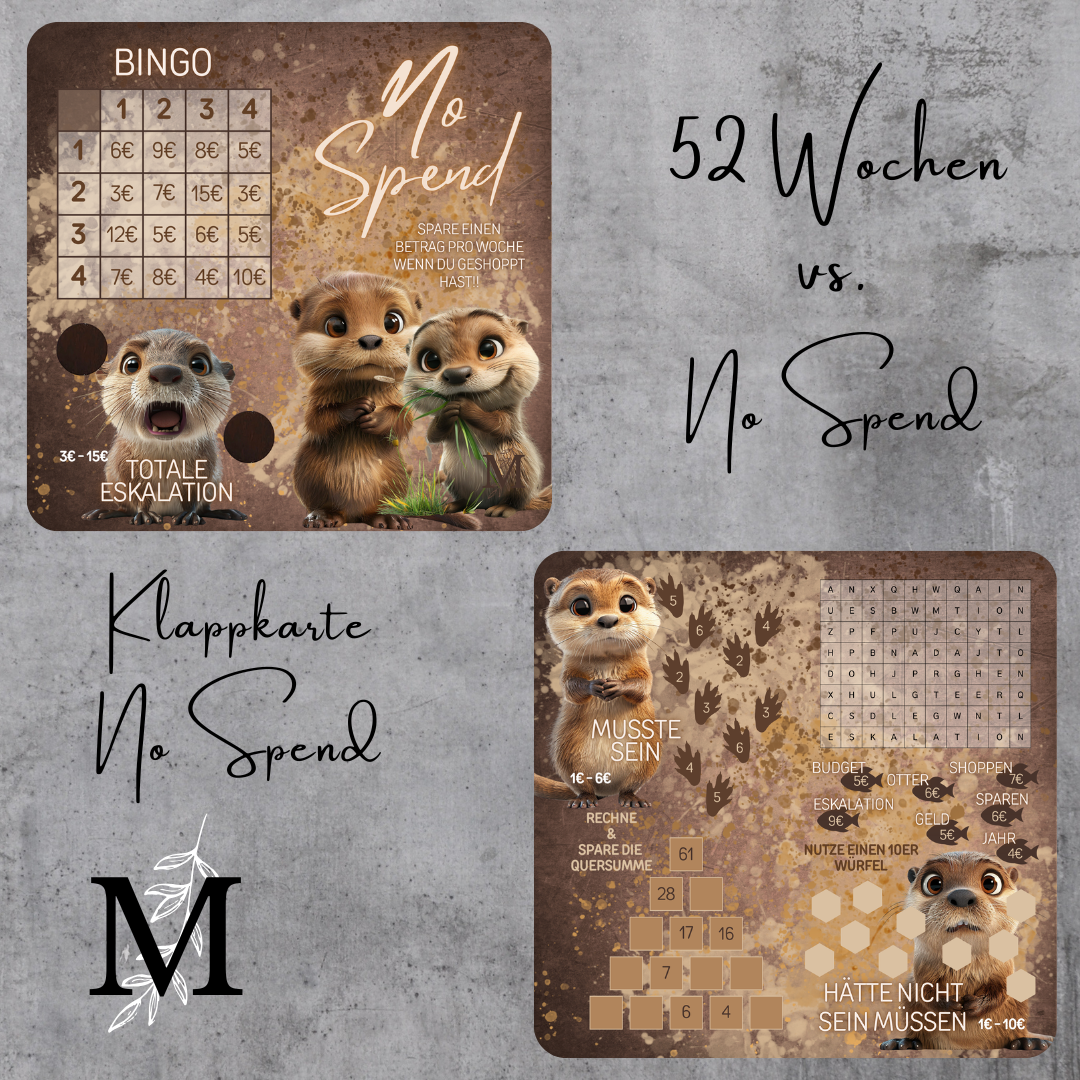 52 Wochen vs. No Spend