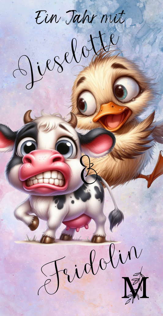 Ein Jahr mit Lieselotte & Fridolin