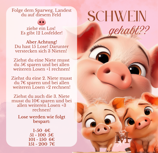Schwein gehabt??