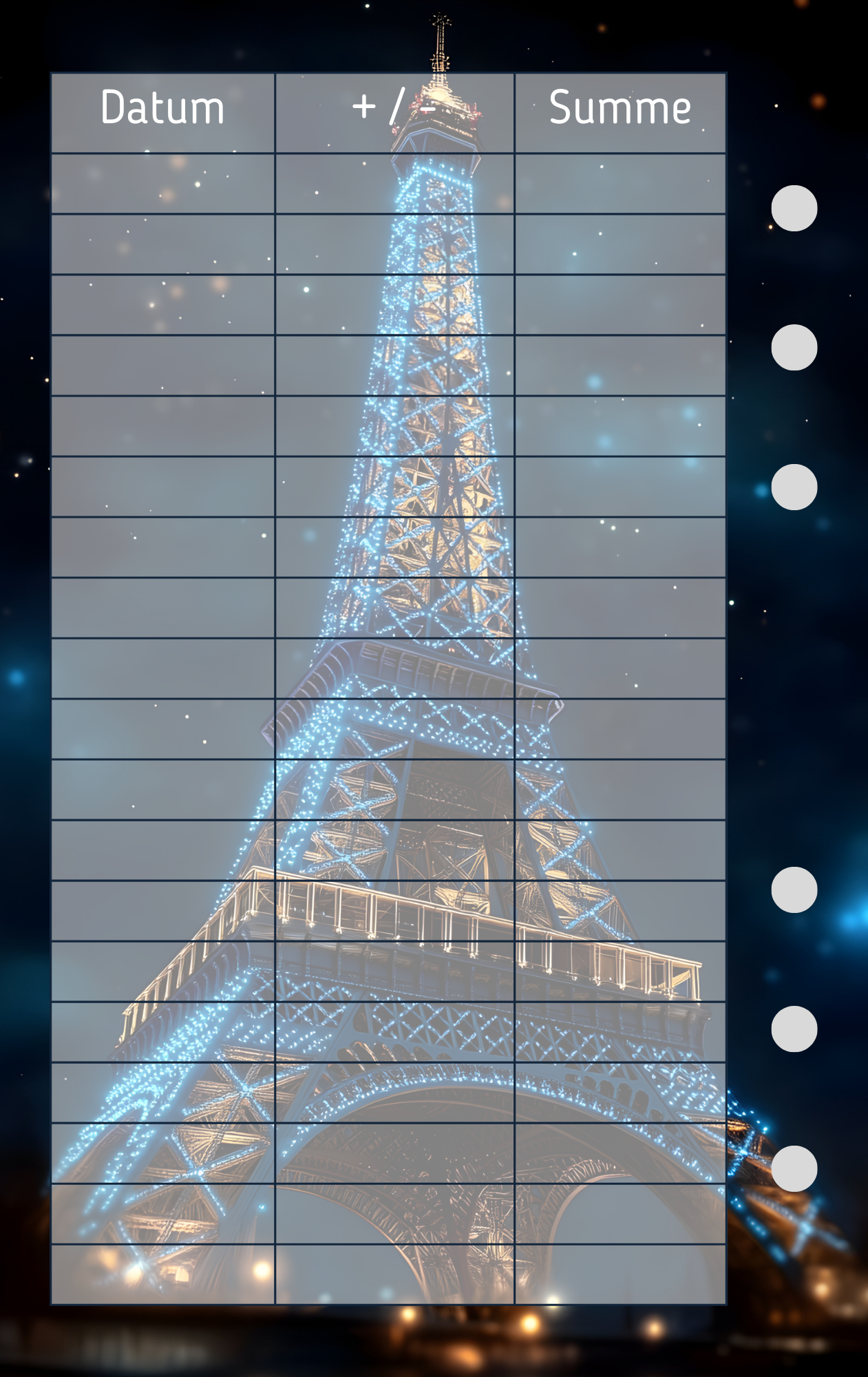 One Night in Paris
