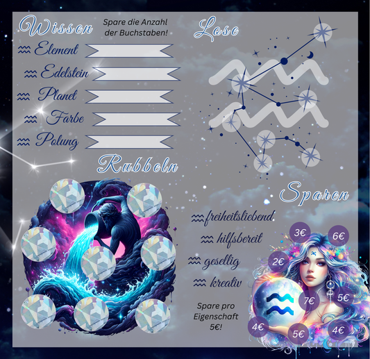 Sternzeichen Wassermann