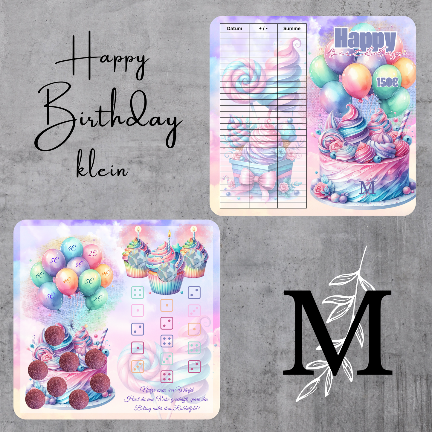 Happy Birthday 150 Euro