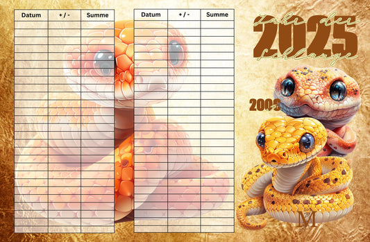 2025 Jahr der Schlange