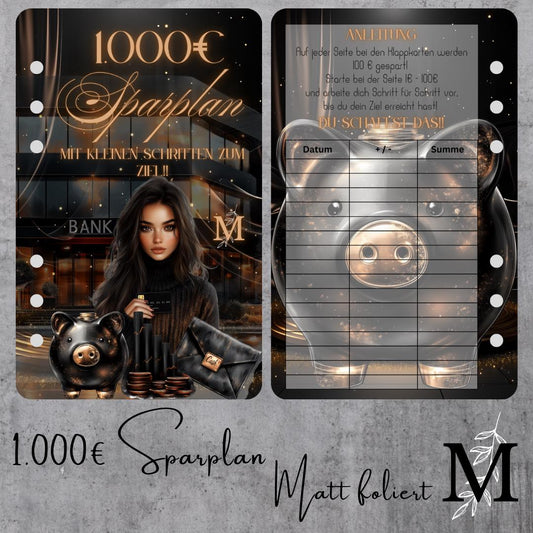 1.000 Euro Sparplan