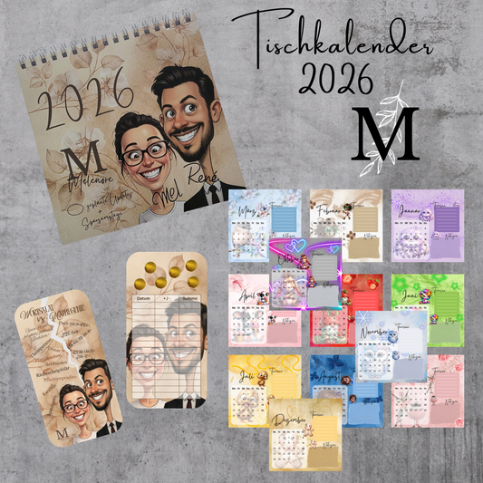 Wortsalat vs. Mathe, Nur Challenge oder mit Kalender