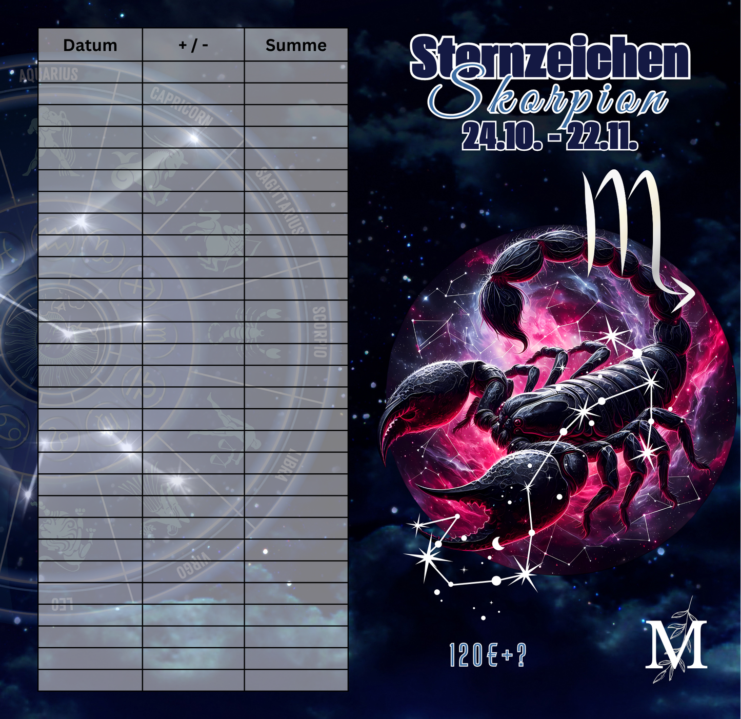 Sternzeichen Skorpion