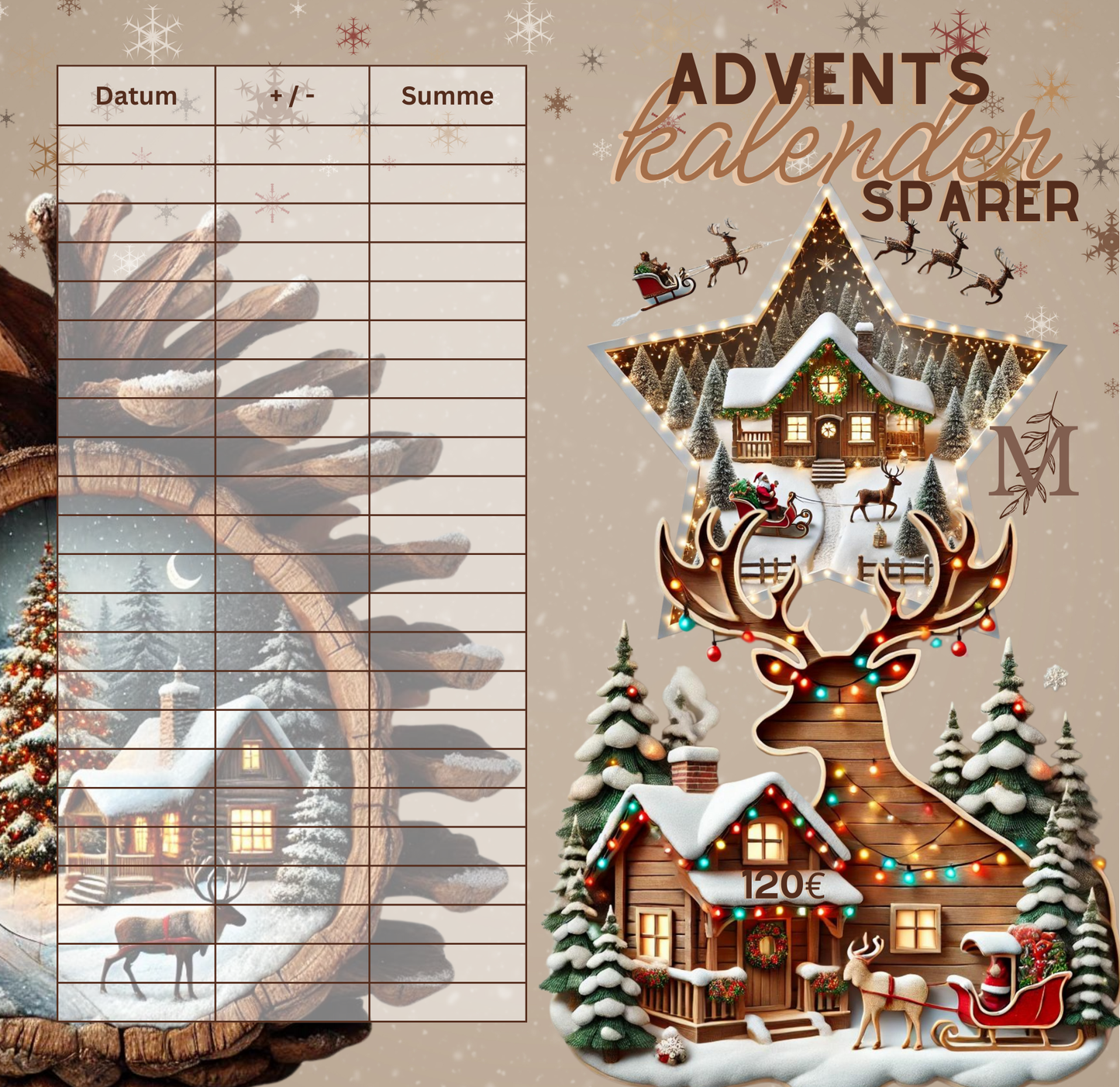 Adventskalendersparer