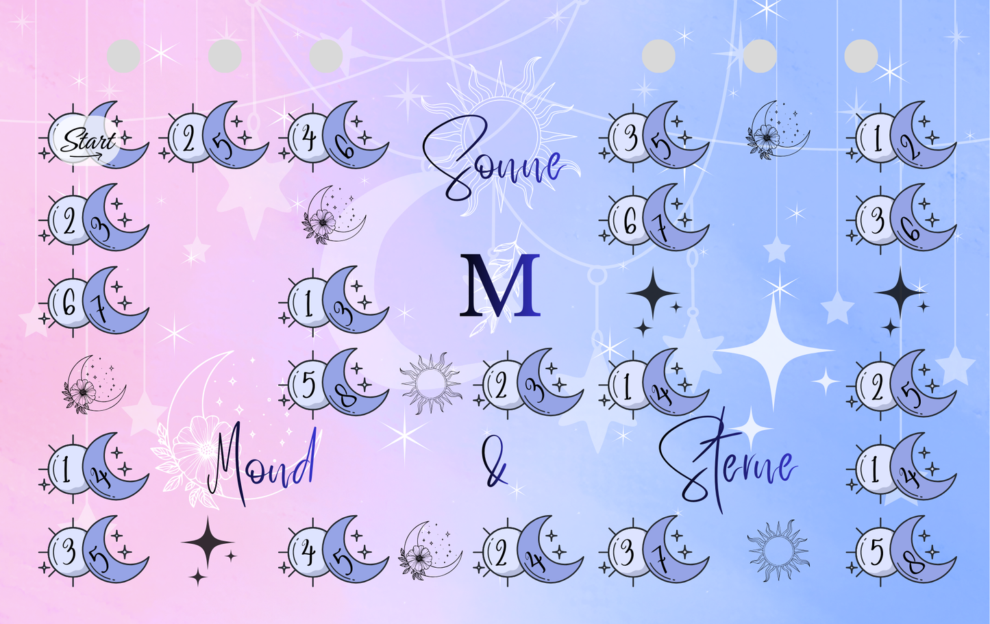 Sonne, Mond & Sterne Sparspiel