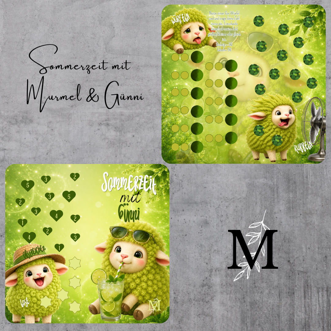 Sommerzeit mit Murmel und Günni