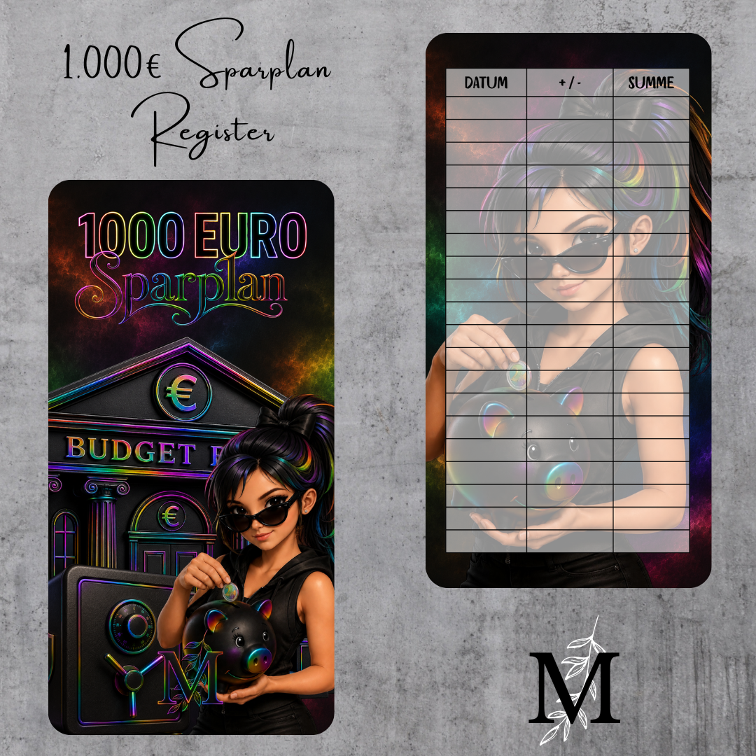 1.000 Euro Sparplan Register
