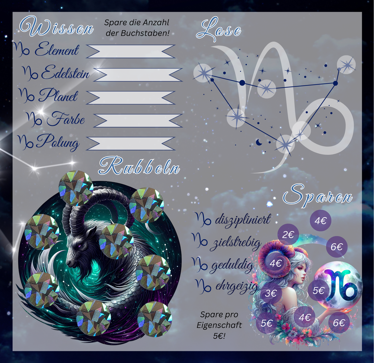 Sternzeichen Steinbock