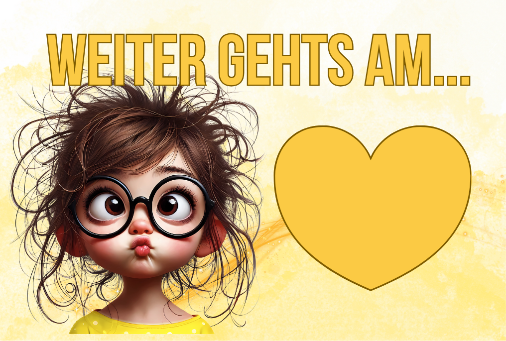 Weiter geht's am  - zu viel, zu wenig