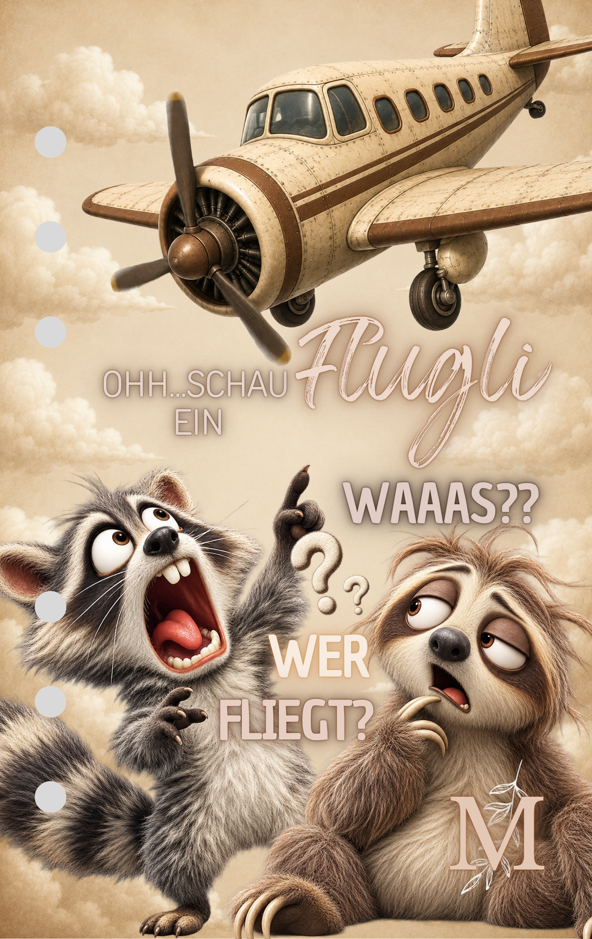 Ohh... Schau ein Flugli