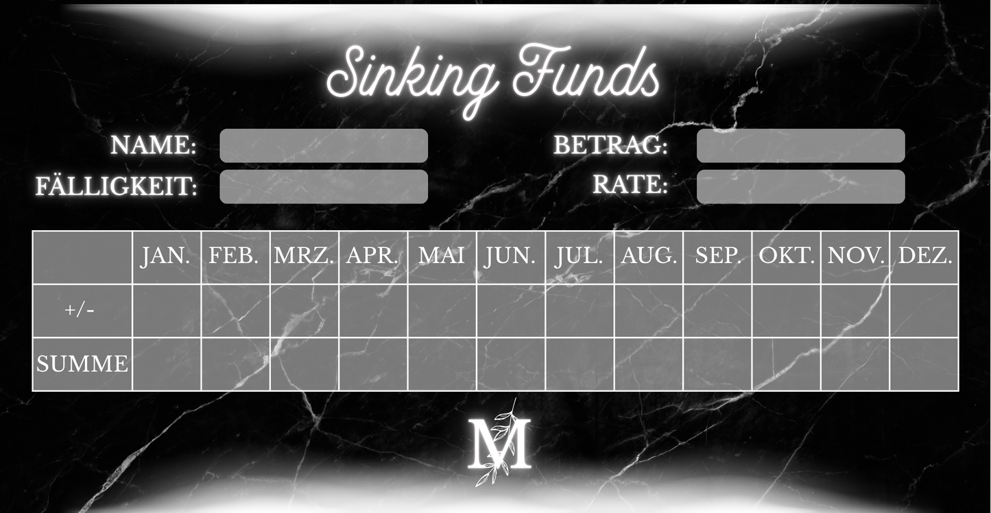Sinking Funds Schwarz