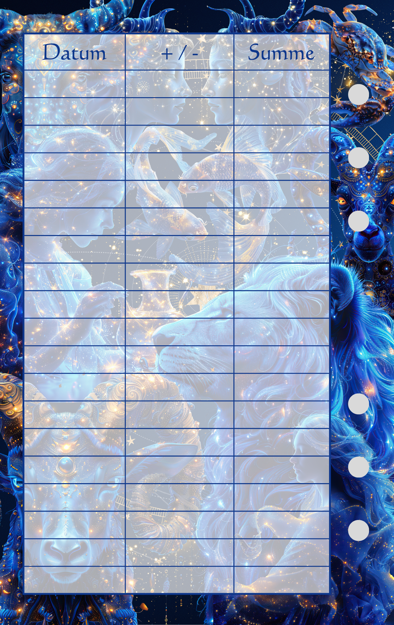 Jahr der Sternzeichen