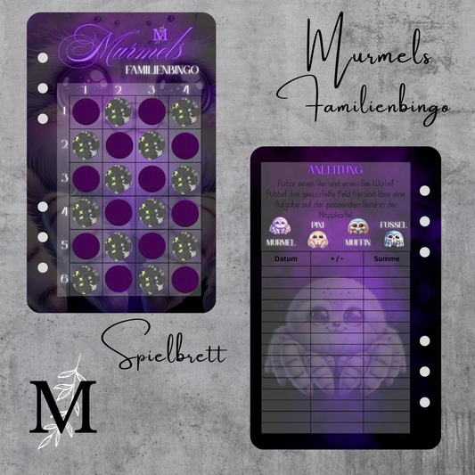 Murmels Familienbingo